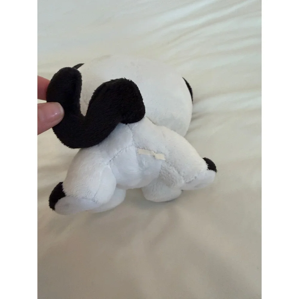 Littlest Pet Shop White & Black Cat Plush Stuffed Animal 8 Inch Toy